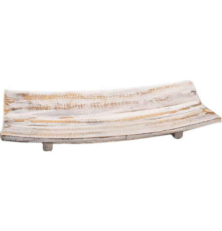 Rectangle Curved Wooden Bowls