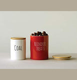 "Reindeer Treats" Canister