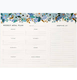 Blue Garden Party Meal Planner