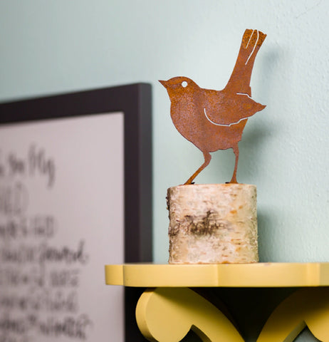 "Baby Robin" Rusty Bird