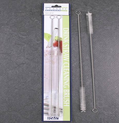 Drink Straw Cleaning Brush (Set of 2)