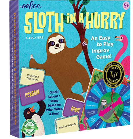 "Sloth In A Hurry" Action Game