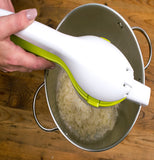 White and Green Potato Ricer