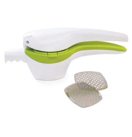 White and Green Potato Ricer