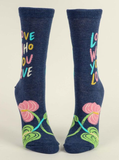"Love Who You Love" Crew Socks