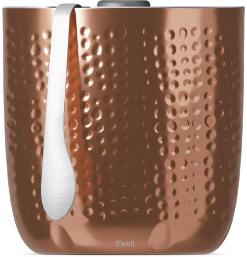 Dipped Metallic Ice Bucket