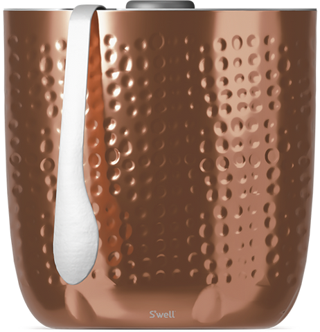 Dipped Metallic Ice Bucket