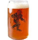 Sasquatch Beer Can Glass