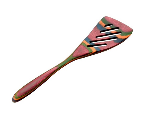 Mini Slotted Spatula, “Rainbow Pakka”