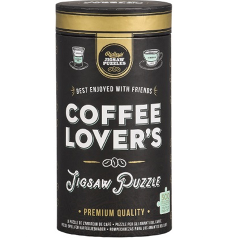 Coffee Lover's 500-Piece Puzzle