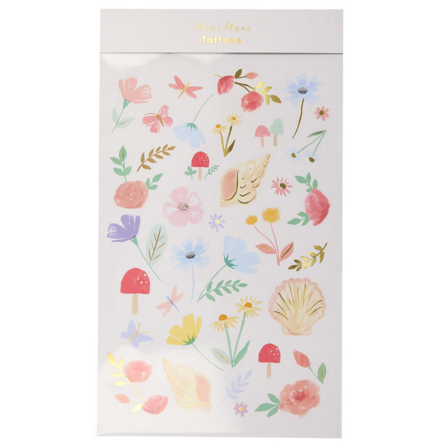 Floral Tattoo Sheets