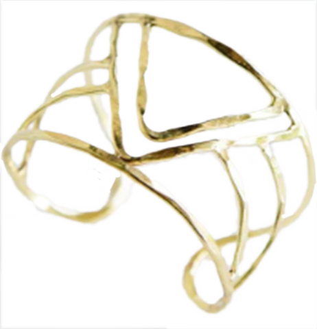 Gold Cuff, "Peaks & Valleys"