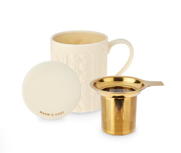 Annette Ceramic Tea Mug &amp; Infuser
