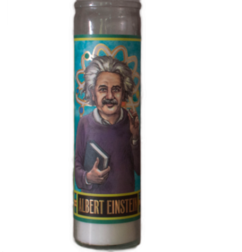 "Secular Saint Candles"