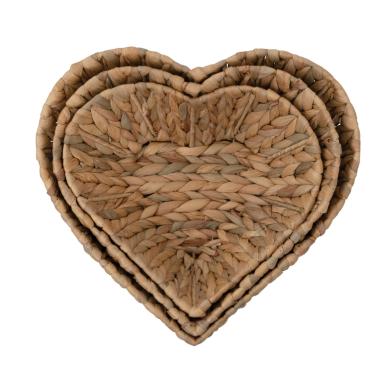 Hyacinth Heart Trays