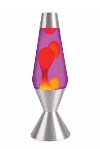 Lava Lamp Purple/Orange