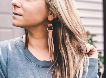 Boulder Fringe Earrings