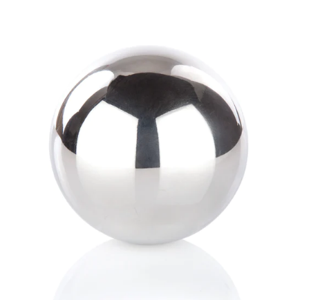 "Glacial Rocks" Stainless Steel Sphere