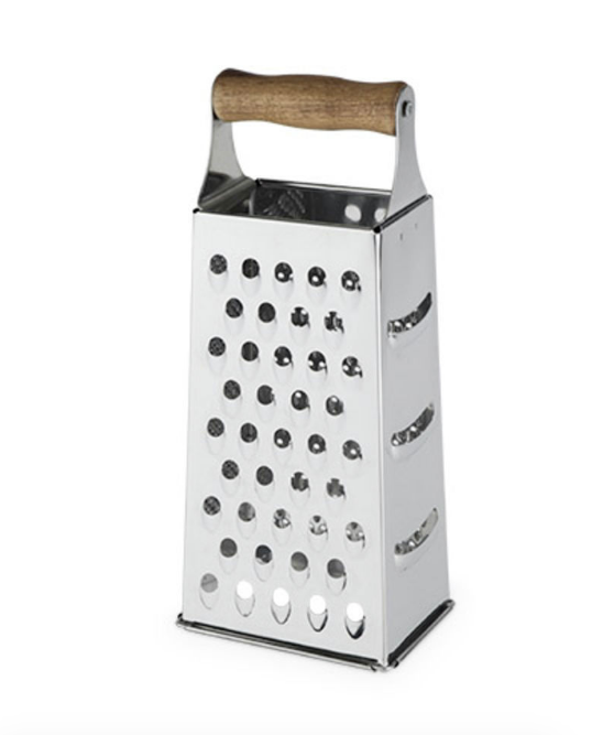 "Acacia Wood-Handled" Cheese Grater