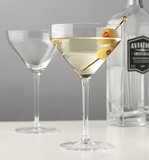 "Raye Angled Crystal" Martini Glasses (Set of 2)