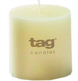 Chapel Pillar Candle, 3" x 3"