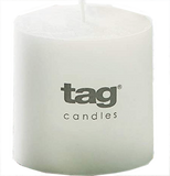 Chapel Pillar Candle, 3" x 3"