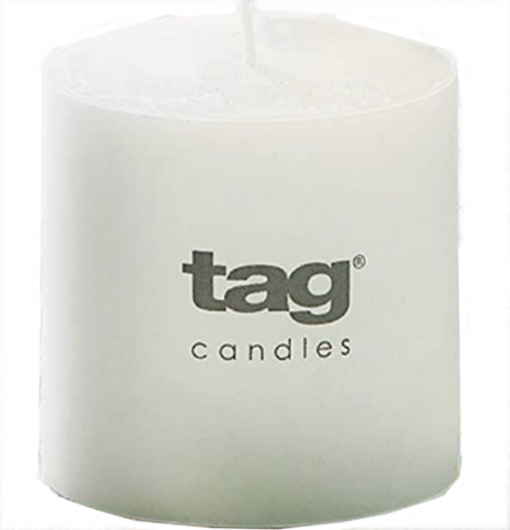 Chapel Pillar Candle, 3" x 3"