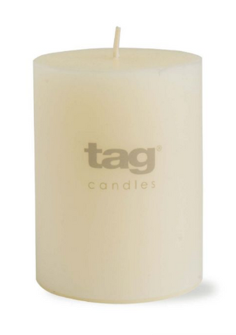 Chapel Pillar Candle, 3" x 4"
