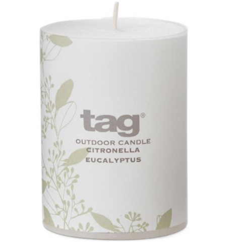Citronella Outdoor Candle,  4" x 3"