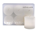 Chapel Candle Votives (Set of 6)