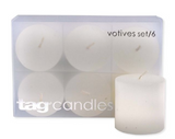 Chapel Candle Votive Set of 6