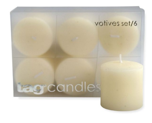 Chapel Candle Votives (Set of 6)