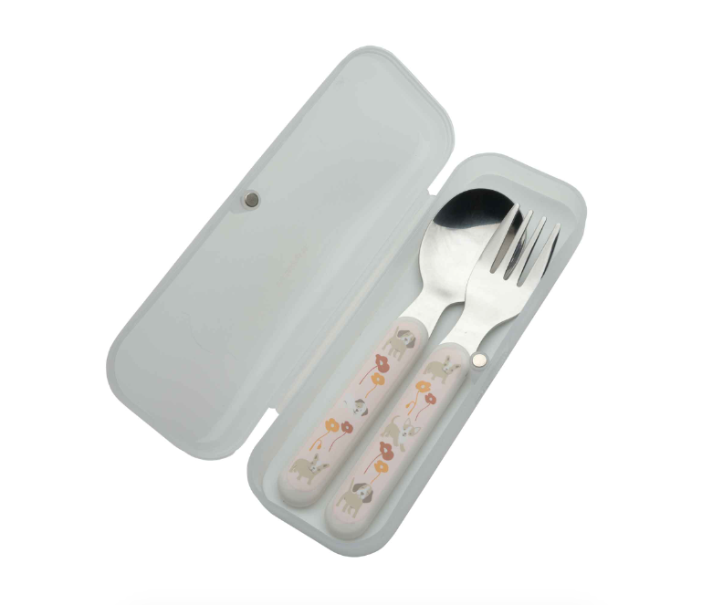 Silverware "Puppies &amp; Poppies"