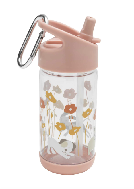 Flip &amp; Sip 12 Ounces "Puppies &amp; Poppies"