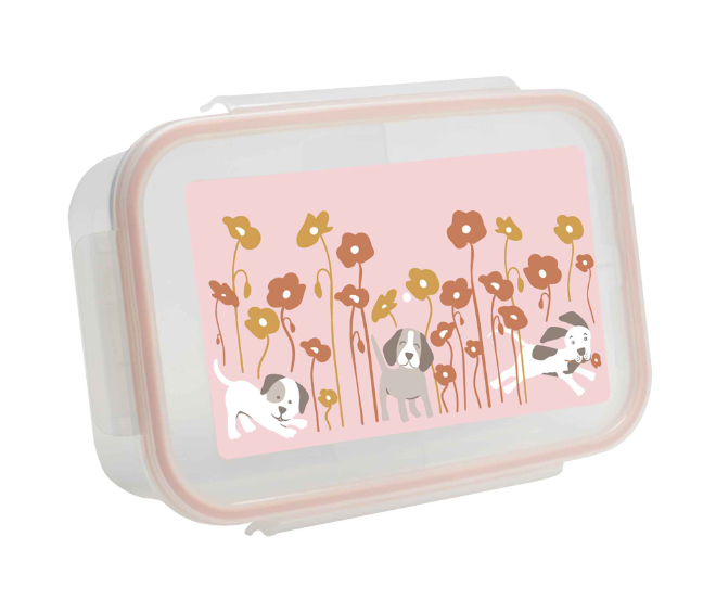 Puppies &amp; Poppies Bento Box