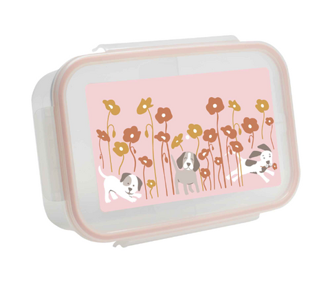 Puppies & Poppies Bento Box