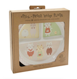 Baby Suction Plate "Prairie Kitty"