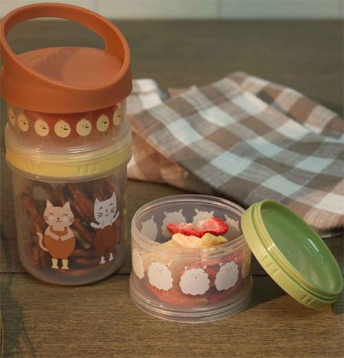 Prairie Kitty Twist &amp; Snack Stacker