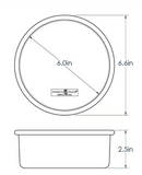 6" Round Layer Cake Pan