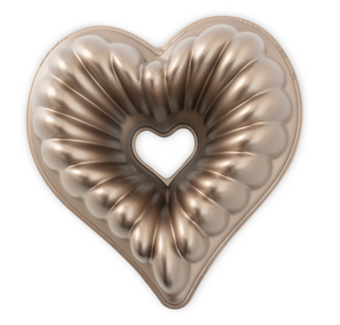 Elegant Heart Bundt Pan