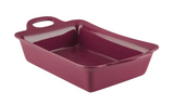 Burgundy 4.5 Qt. Ceramic Baker