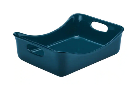 Marine Blue Rectangular Baker