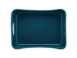 Marine Blue Rectangular Baker