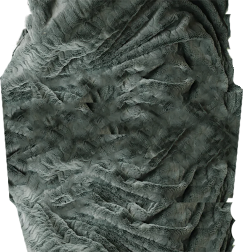 Patterned Faux Fur Throw Blanket