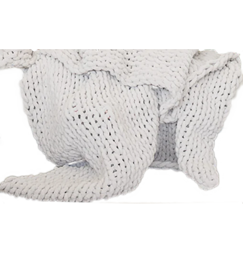 Chunky Knit Large Throw Blanket