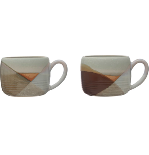 Reactive Glaze Stoneware Mug