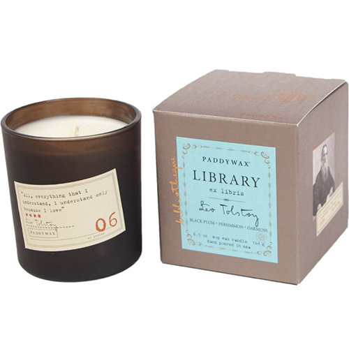 Boxed Library Candle