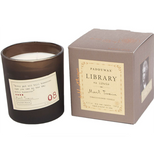 Boxed Library Candle