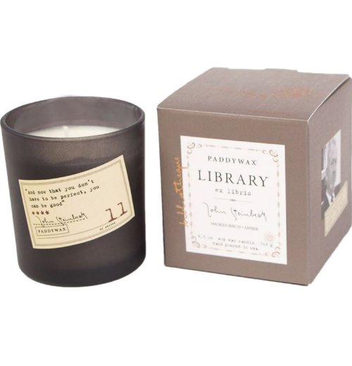 Boxed Library Candle