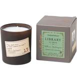 Boxed Library Candle